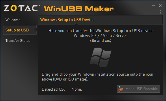 Create Windows 10 Bootable USB Device using ZOTAC WinUSB Maker (www.kunal-chowdhury.com)