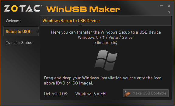 Create Windows 10 Bootable USB Device using ZOTAC WinUSB Maker (www.kunal-chowdhury.com)