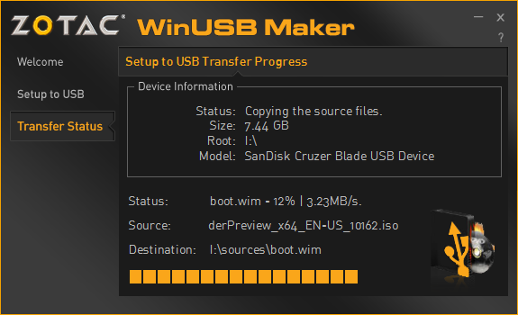 Create Windows 10 Bootable USB Device using ZOTAC WinUSB Maker (www.kunal-chowdhury.com)