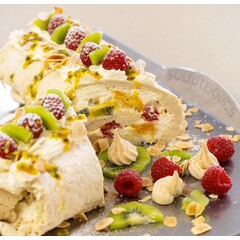 Summer Meringue Roulade
