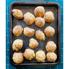 Gougères Recipe (French Cheese Puffs)⁠ ⁠