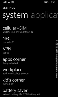 1. Device Settings - Apps Corner