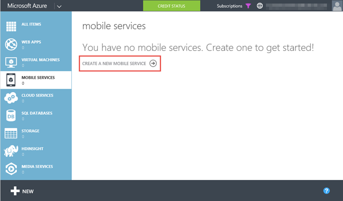 1. Windows Azure - Mobile Service - Home (www.kunal-chowdhury.com)