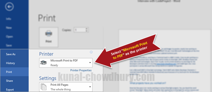 Here's how to add Microsoft Print to PDF driver in Windows 10 (www.kunal-chowdhury.com)