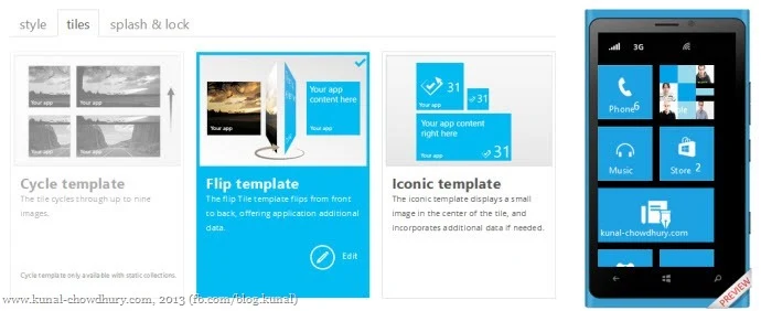 12. Configure app tiles