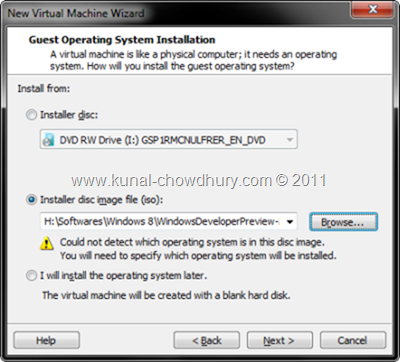 4. Mount the Installer Disk