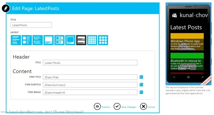 8. Customize the layout of RSS feed page