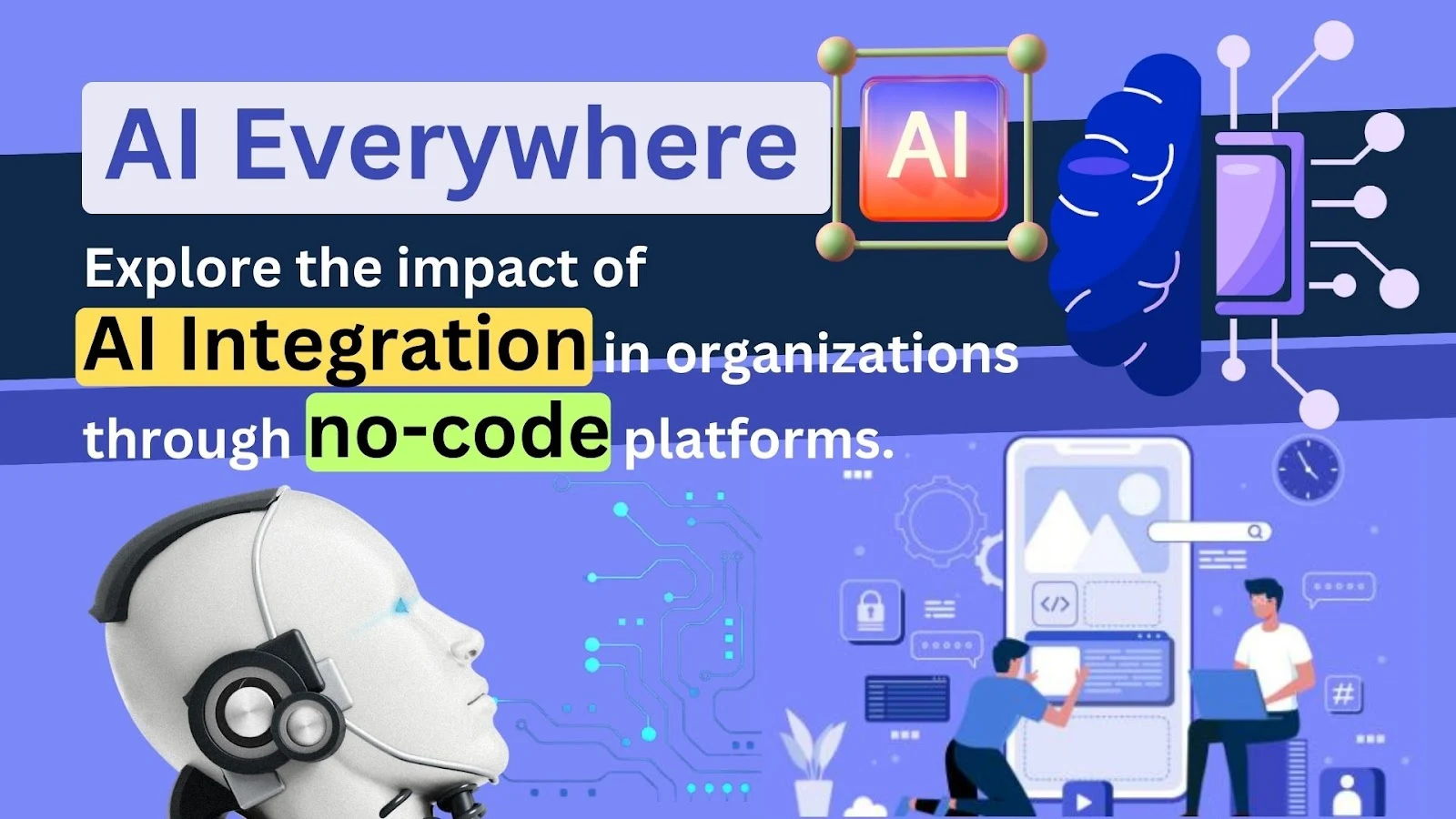 Seamless Integration: The Game-Changing Impact of AI in Organizations via No-Code Platforms