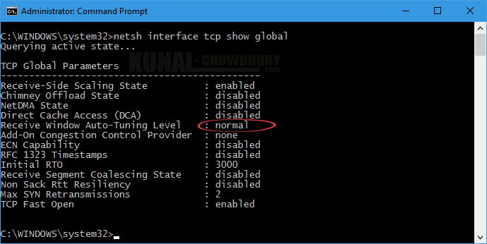 Check to know whether Auto-Tuning Level is set to Active (www.kunal-chowdhury.com)