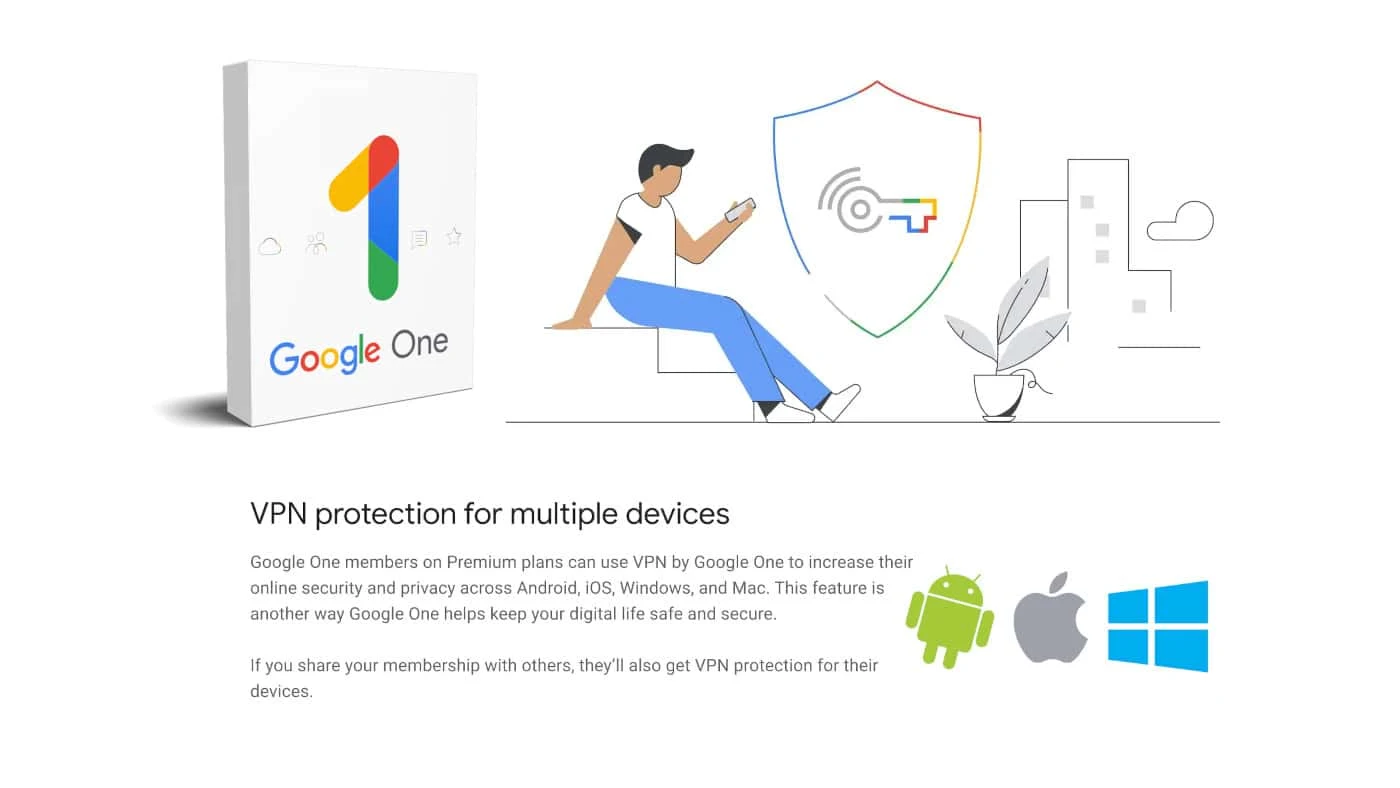 Google One's VPN comes to Windows and Mac