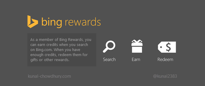 Bing Rewards now available in India, having FreeCharge coupons in rewards list (www.kunal-chowdhury.com)