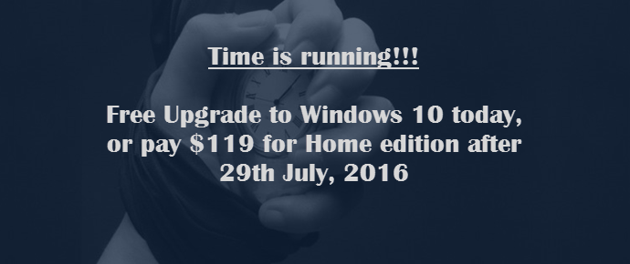 Upgrade to Windows 10 for free now, or pay $119 later to grab it (www.kunal-chowdhury.com)