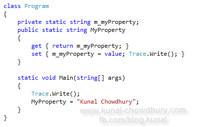 Example: Learn about CallerMemberName Attribute in C# 5.0