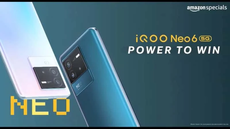 iQOO Neo 6 5G smartphone launched in India