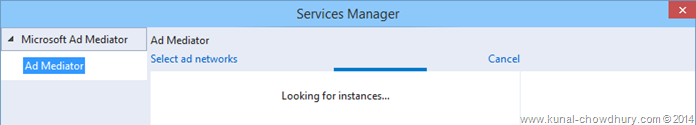 Loading all instances of AdMediator services (www.kunal-chowdhury.com)