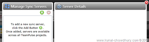 Manage Sync Servers