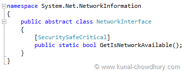 Meta Data of System.Net.NetworkInformation.NetworkInterface