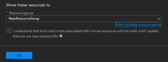 Here's how to move Azure Resources between Resource Groups