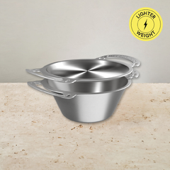 nöni™ Lightning 4.5L Deep Rondeau + 27cm Skillet-lid