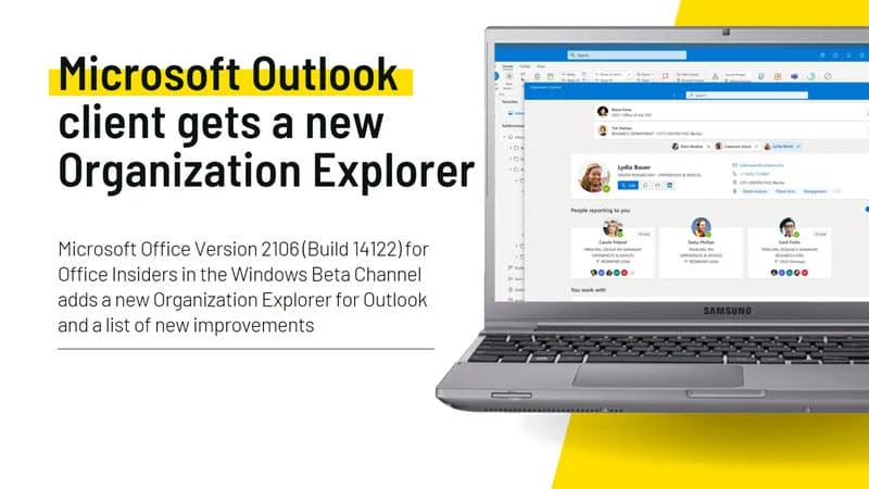 Microsoft Outlook client to get a new Organization Explorer feature