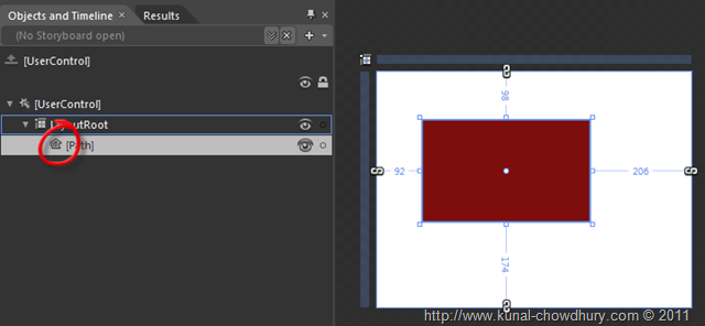 Rectangle Converted to a Path