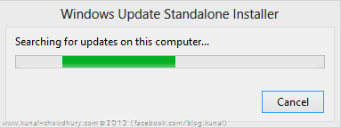 Windows Update Standalone Installer