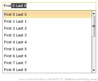 Silverlight AutoComplete TextBox Demo
