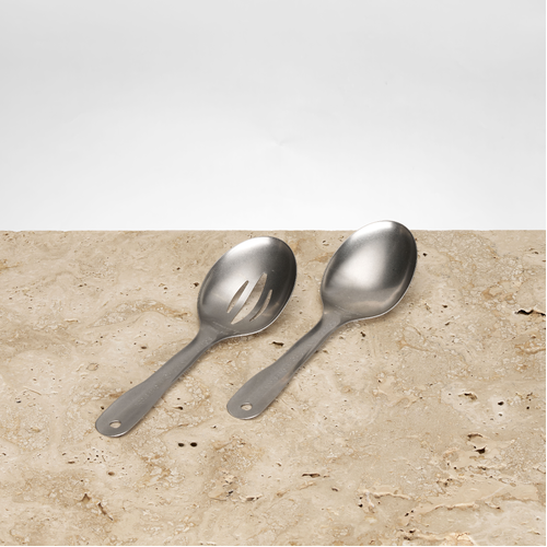 Chefs Spoon Set – Lil Chef’s Spoon & Lil Slotted Spoon