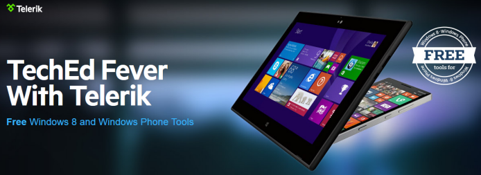 Telerik licenses for WinDev and WPDev is Free during TechEd