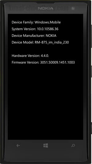 Windows 10 Mobile Universal Apps - Fetch Device Information (www.kunal-chowdhury.com)