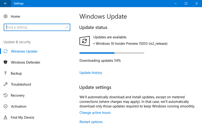 Windows 10 Insider Preview build 15055 released for PC + Mobile (www.kunal-chowdhury.com)