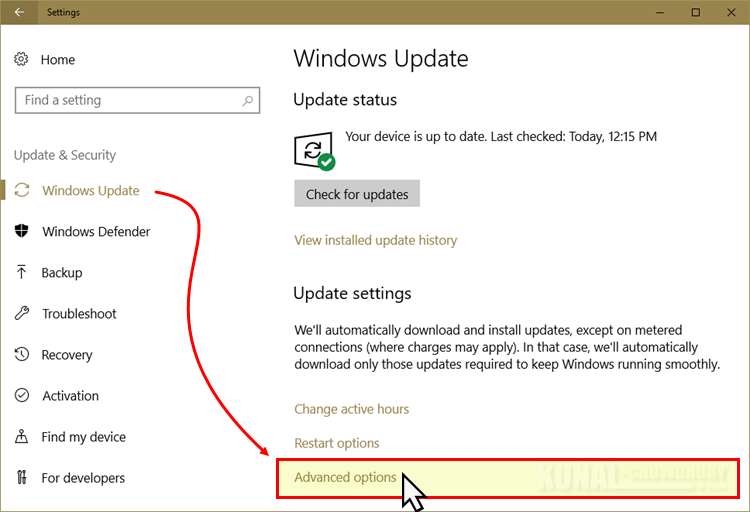 Windows 10 Fall Creators Update to allow Update delivery optimization (www.kunal-chowdhury.com)