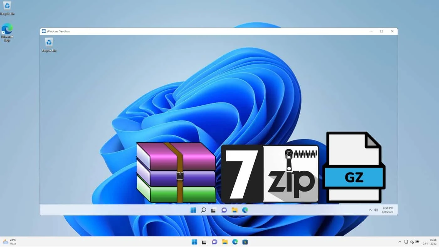 Enhanced File Management in Windows 11: Native Support for 7-Zip, RAR, and gz Archives