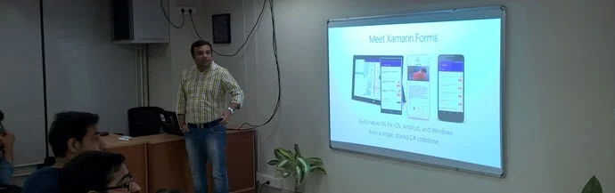 Abhishek Sur (Microsoft MVP) started with “Xamarin.Forms”